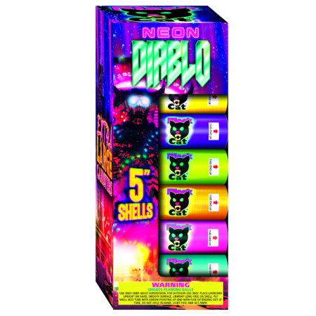 Black Cat Neon Diablo
