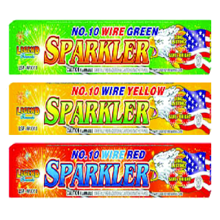 10 Inch Wire Sparkler