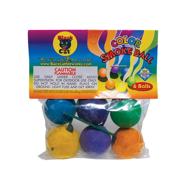 Black Cat 6 Pack Smoke Balls
